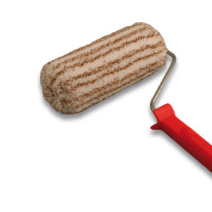 RODILLO FIJO ZEBRA  * POLIAMIDA * Especial revestimientos exteriores y fachadas MANGO PLÁSTICO 2 PUNTAS REDONDEADAS