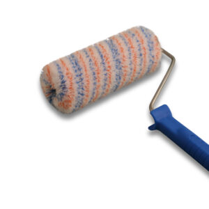 RODILLO FIJO TRICOLOR ABN * POLIAMIDA * Especial revestimientos exteriores y fachadas MANGO PLÁSTICO  1 PUNTA REDONDEADA