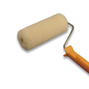 RODILLO FIJO LANA TEJIDA    * 100 % LANA * Especial revestimientos exteriores y fachadas  1 PUNTA REDONDEADA